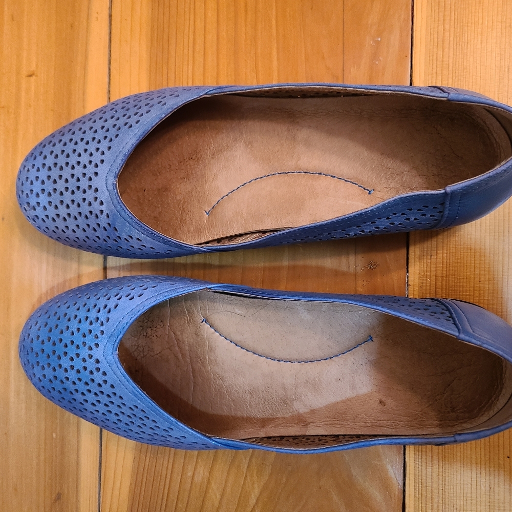 DANSKO Blue Laser Cut Flats